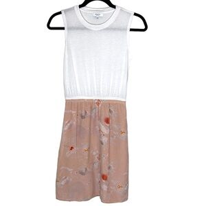 Aritzia Babaton Modal/ Silk Floral Spring Dress